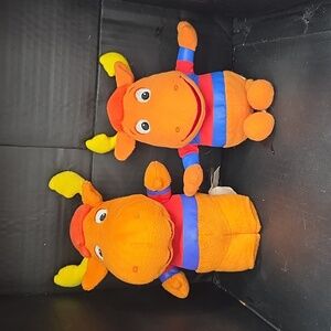 Nickelodeon Backyardigans Lot Of 2 Tyrone Moose Plush Stuffed  Plush